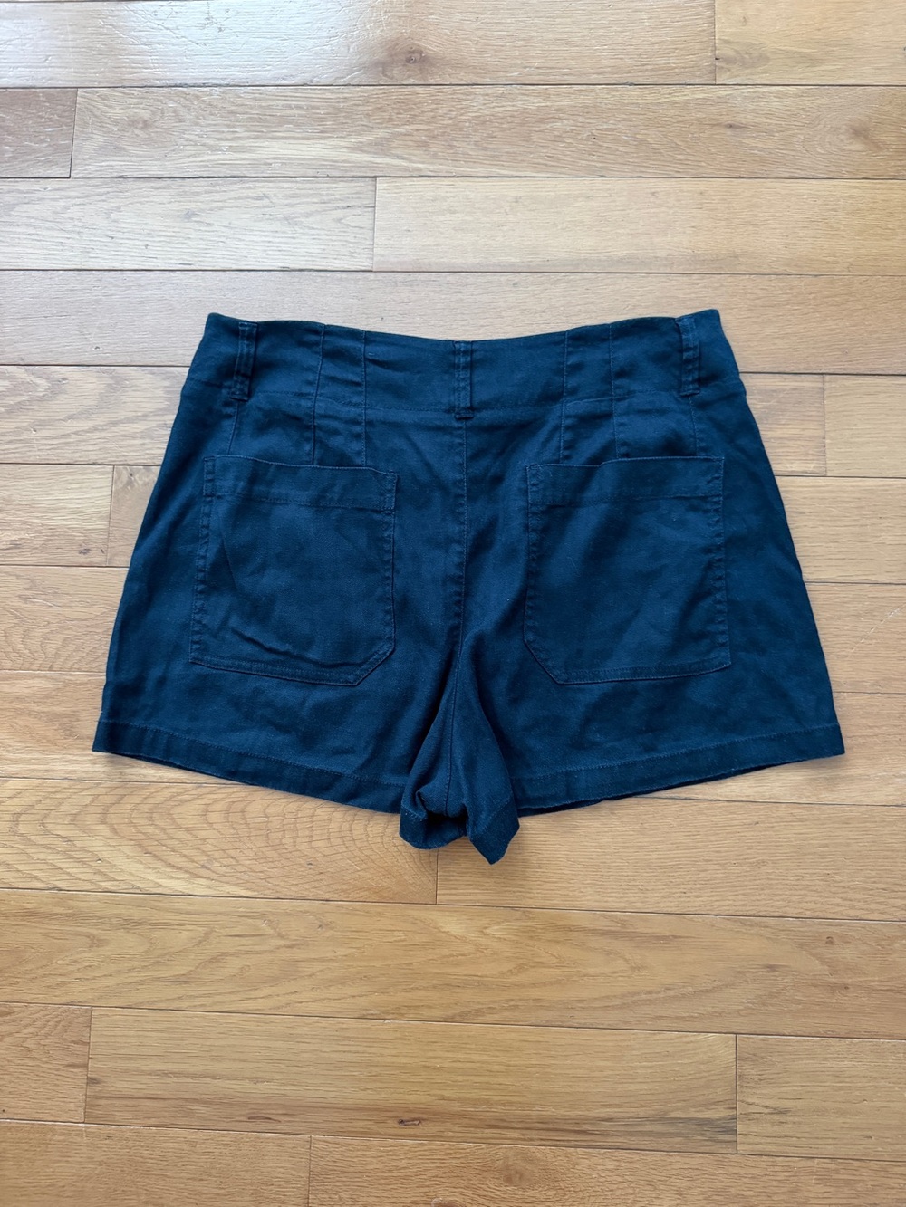 Maeve Anthropologie The Colette Shorts Size 32 Linen Blend - Picture 5 of 15